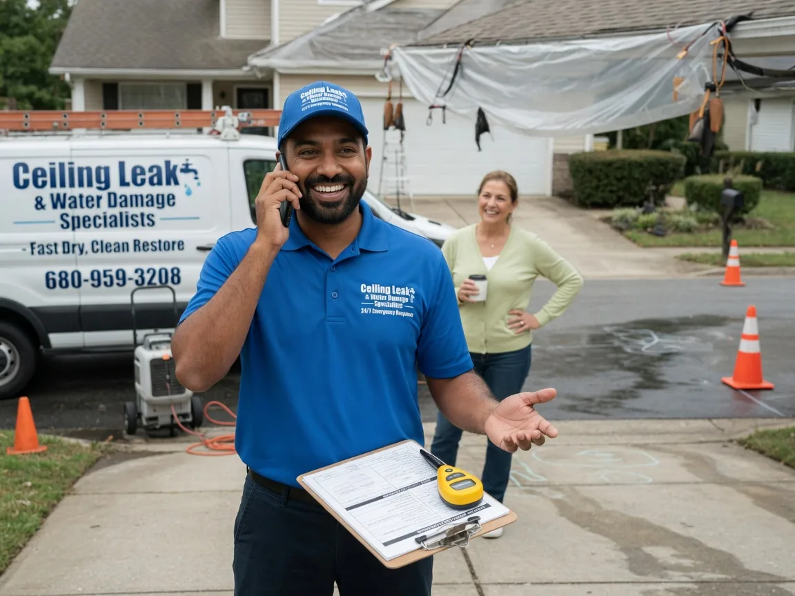 Ceiling Leak Cleanup Pomeroy, IA FAQs